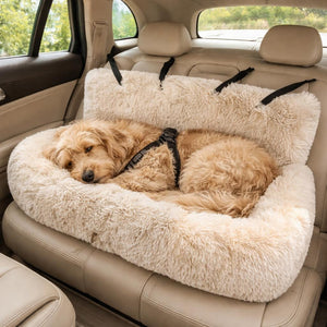 Kuschelride - Hundeautositz für kleine & mittelgroße Hunde – sicher & bequem