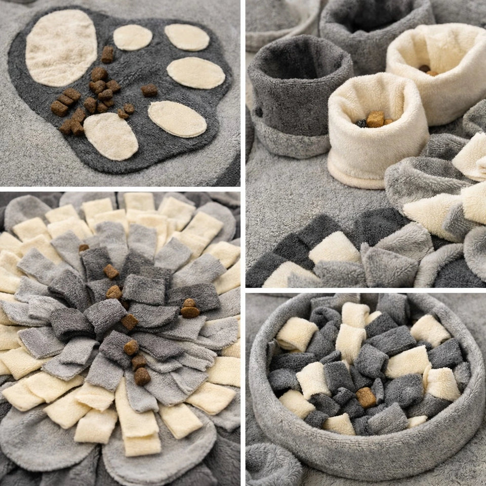 Schnüffelteppich für Hunde – fördert die Nase, reduziert Stress & sorgt für spielerische Auslastung